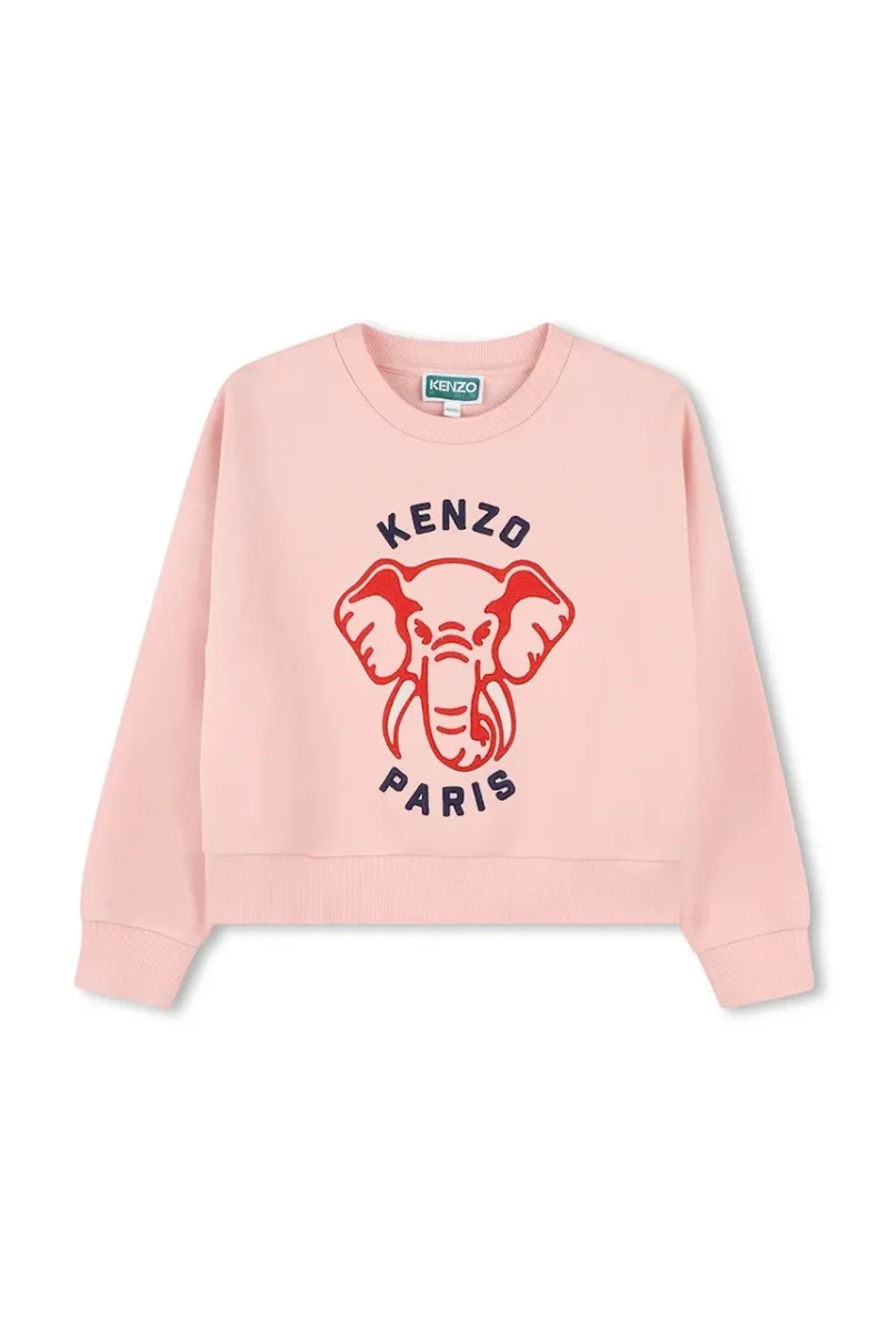 Kenzo Kids hanorac de bumbac pentru copii