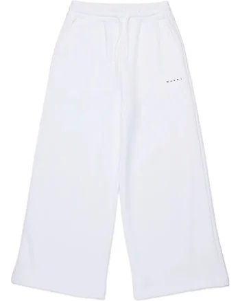 Marni pantaloni de trening din bumbac pentru copii MP190F TROUSERS