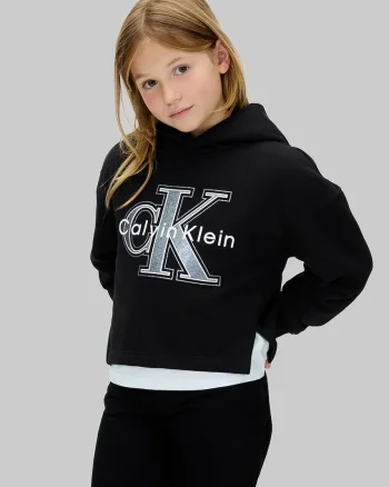 Calvin Klein Jeans hanorac de bumbac pentru copii