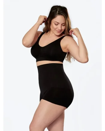 Chilot Modelator Lea (tip colant, talie inalta) negru