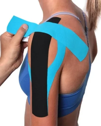 Banda Kinesiologica Clasica negru 5 cm x 5 m