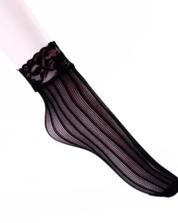Sosete scurte Vogue negre