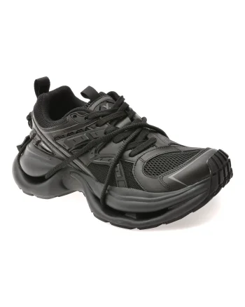 Pantofi sport GRYXX negri, 2365, din material textil