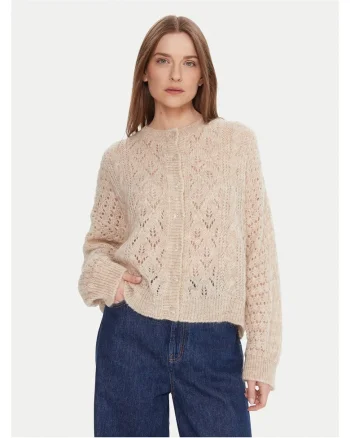 Cardigan dama  bej,