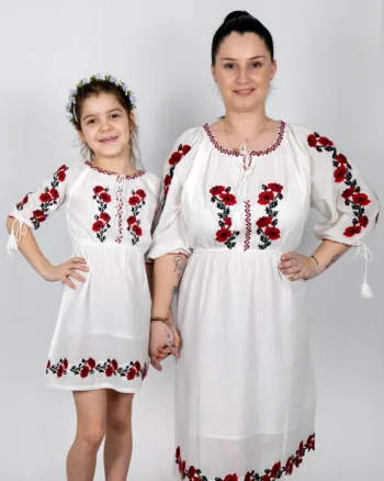 Set Traditional Mama   fiica Lacramioara