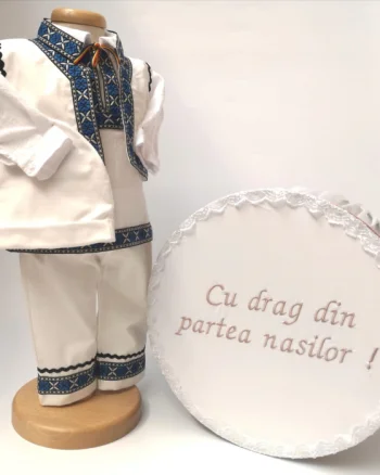 Set Traditional Botez - Costumas baiat Cutie trusou Irinel