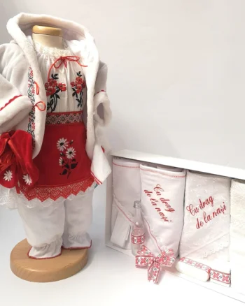 Set Traditional Botez Fetita - Costumas + Trusou