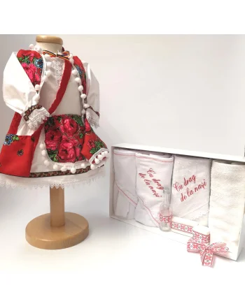 Set Traditional Botez Fetita - Costumas + Trusou 4