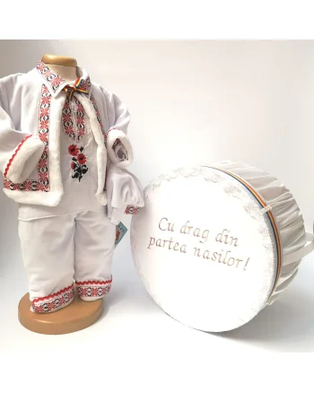 Set Traditional Botez Baiat - Costumas + Cutie 2