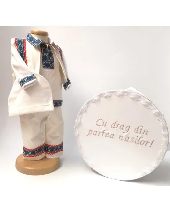 Set Traditional Botez Baiat - Costumas + Cutie 4