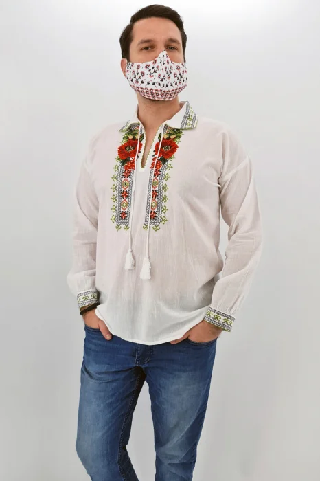 Camasa traditionala cu Maci 2