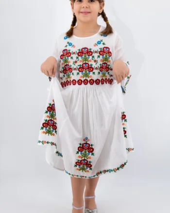 Rochie traditionala fetite Fiorela