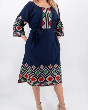 Rochie brodata Adelina 4