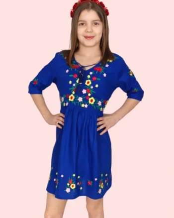 Rochie traditionala fetite Eva 2