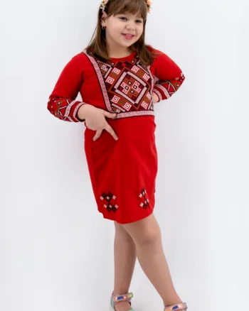 Rochie traditionala fetite Roza