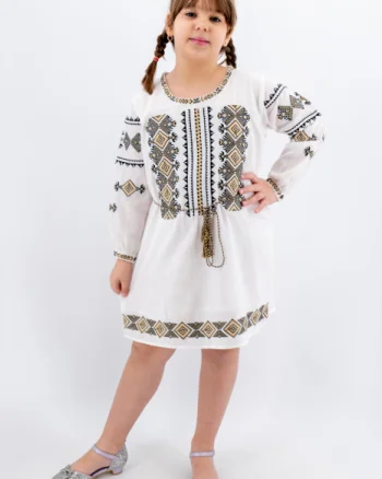 Rochie traditionala fetite Maria 3