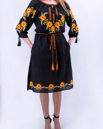 Rochie Traditionala Floarea Soarelui 20