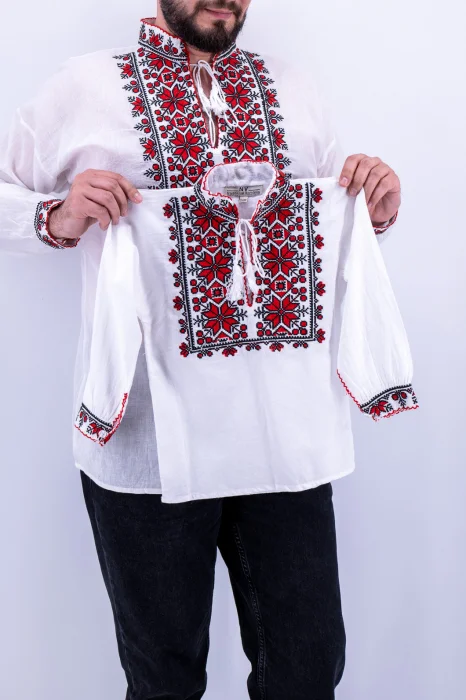 Set Traditional - Camasa Tata   Camasa fiu Iustin 2