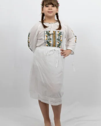 Fusta traditionala fetite Amalia