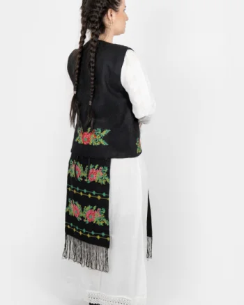 SET - Fote brodate cu model traditional Cerasela