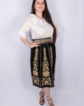 Fusta stilizata cu motive traditionale Tatiana 5