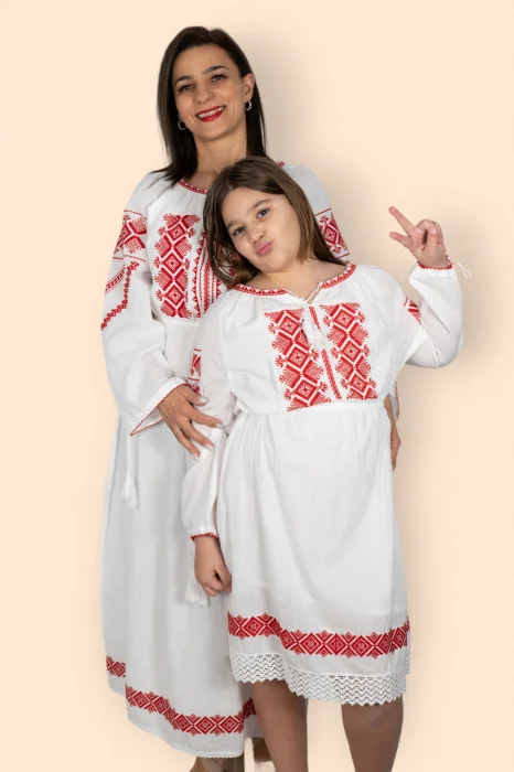 Set Traditional Mama   fiica Olguta
