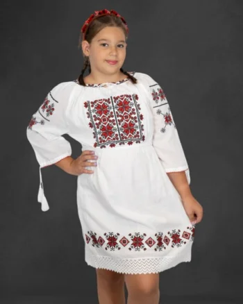Rochie traditionala fetite Iustina