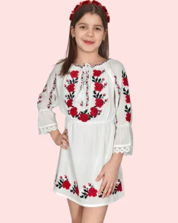 Rochie traditionala fetite Andrea