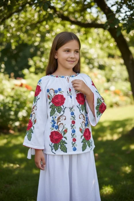 Ie traditionala fetite Rosalinda 5