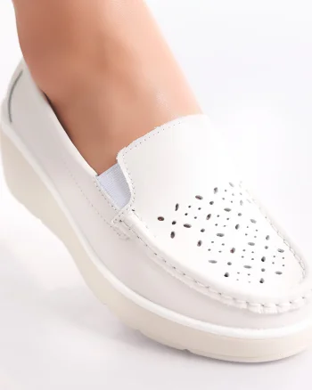 Pantofi dama casual Albi din Piele Naturala Avril