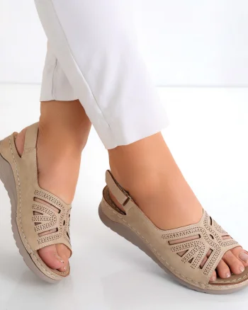 Sandale dama Kaki din Piele Ecologica Caila