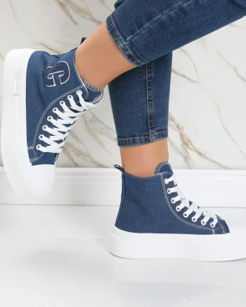 Sneakers dama bluemarin din textil Aylin