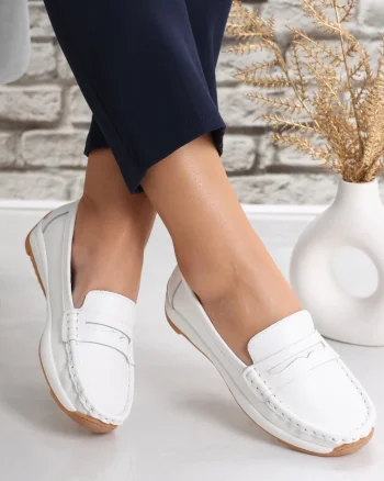 Pantofi dama casual Albi din Piele Naturala Nada