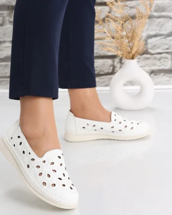 Pantofi dama casual Albi din piele ecologica poilo