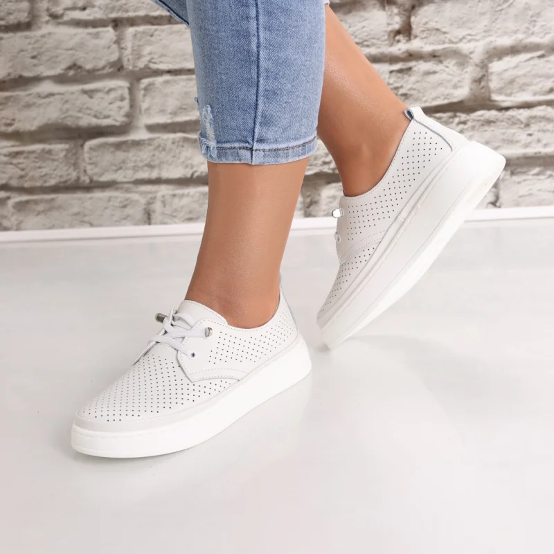 Pantofi dama casual Albi din Piele Naturala Yalina