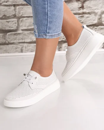 Pantofi dama casual Albi din Piele Naturala Yalina