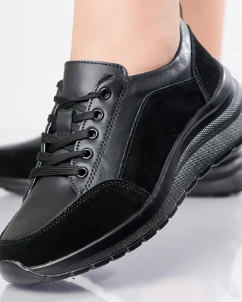 Pantofi dama sport Negri din Piele Naturala Oblan
