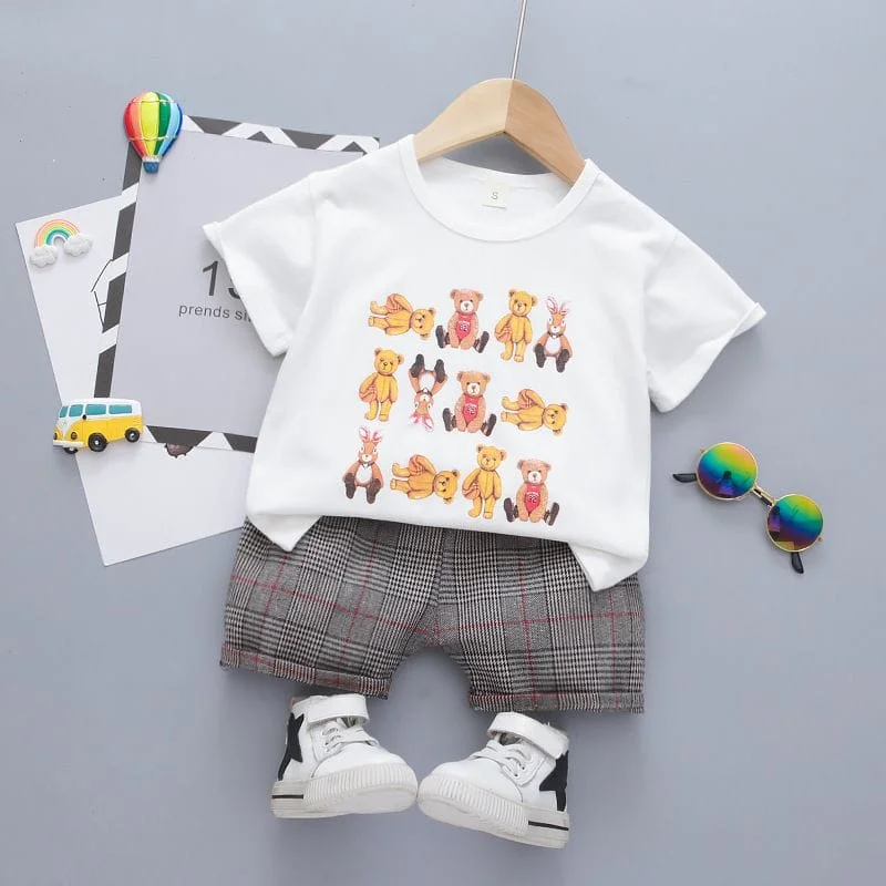 Set tricou si pantaloni Teddy
