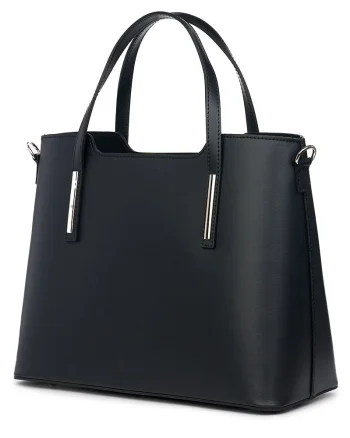 Geanta dama din piele Ligia neagra