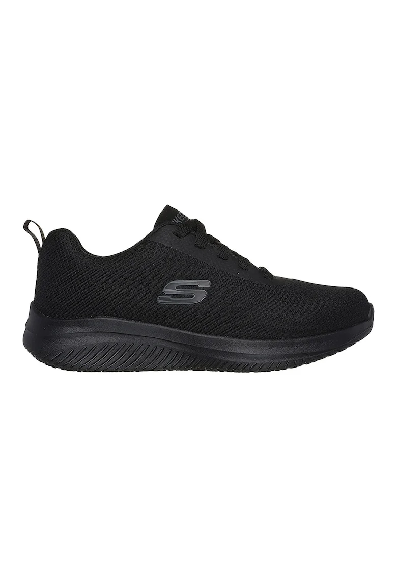 Pantofi sport din plasa Ultra Flex 3.0 - Jinie cu branturi cu spuma de memorie, Negru