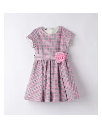 Rochie cu imprimeu carouri pentru fete,  4.A571