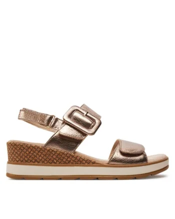 Sandale dama,  Piele naturala, Maro, Maro