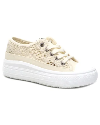 Pantofi sport pentru femei,  BM190787, Bej