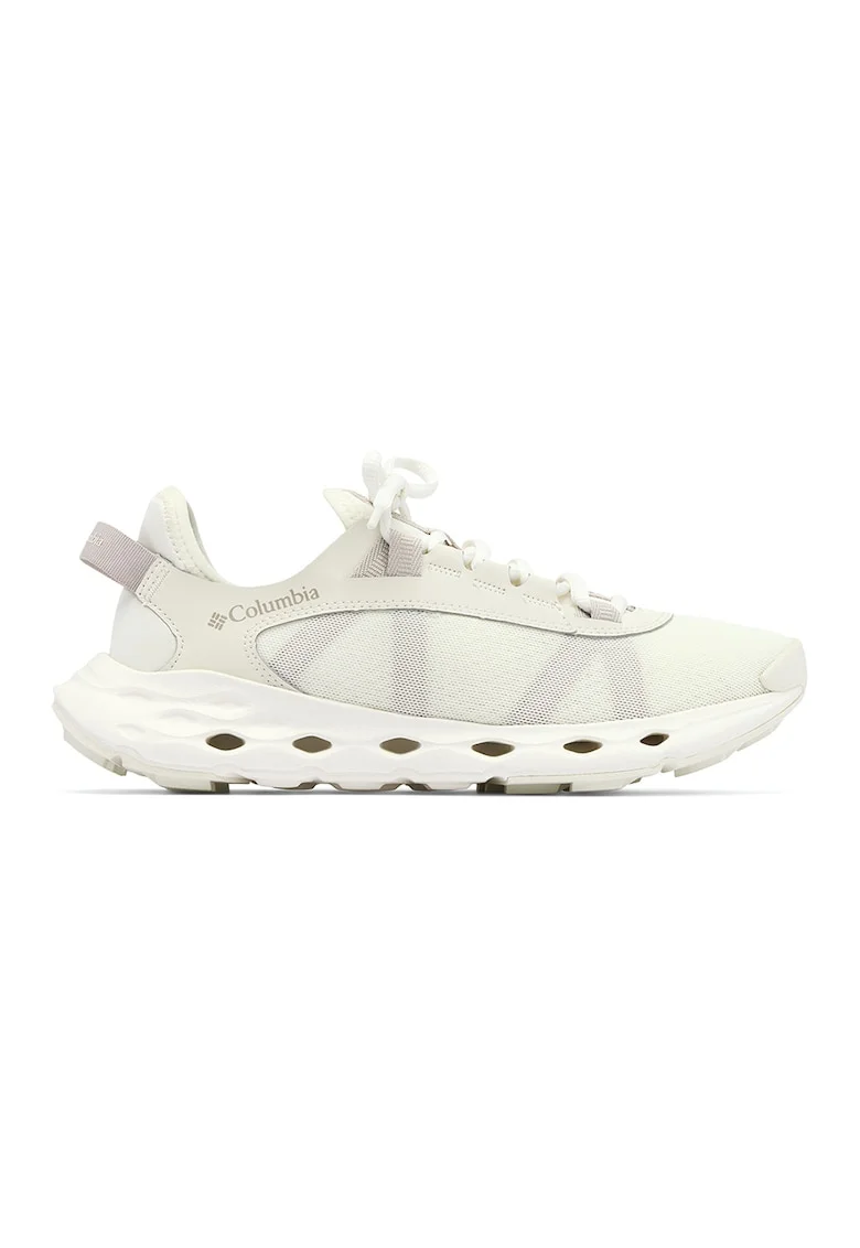 Pantofi sport Drainmaker cu garnituri din material sintetic, Alb fildes