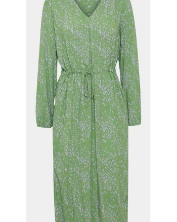 Rochie dama,  303452070, Verde, Viscoza