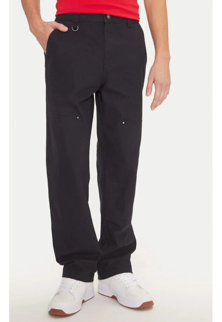 Pantaloni barbati,  304700293, Bumbac, Negru, Negru