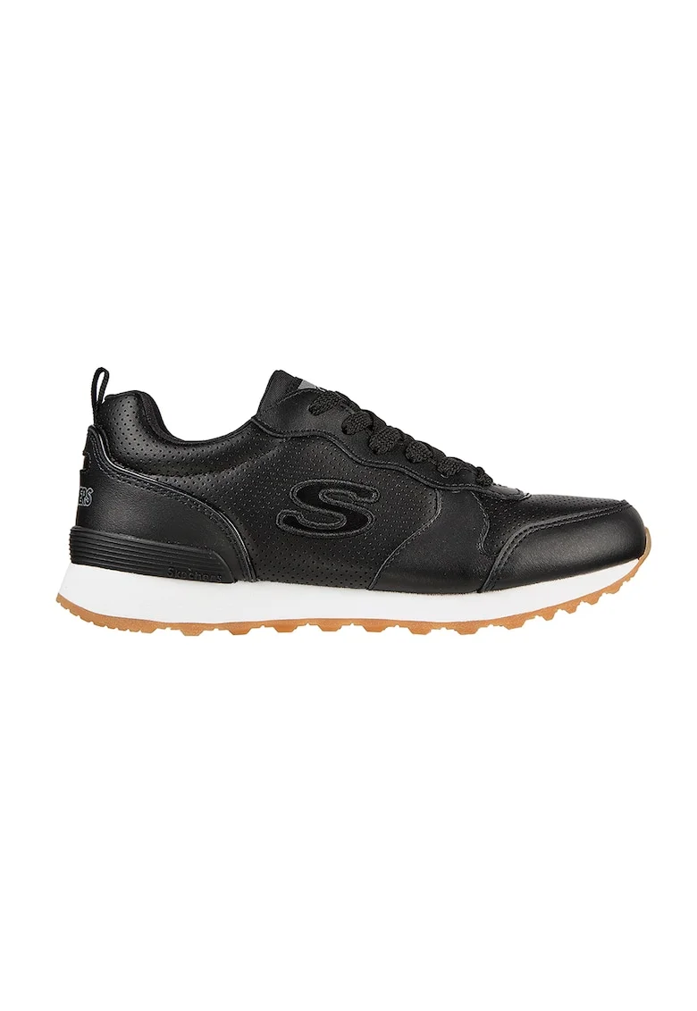 Pantofi sport din piele si piele ecologica OG 85, Negru