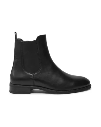 Botine Barty F24 Stt Negru,  Piele lacuita