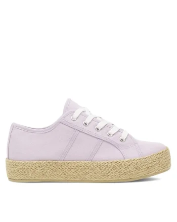 Pantofi dama, 38809,  Textil, Violet