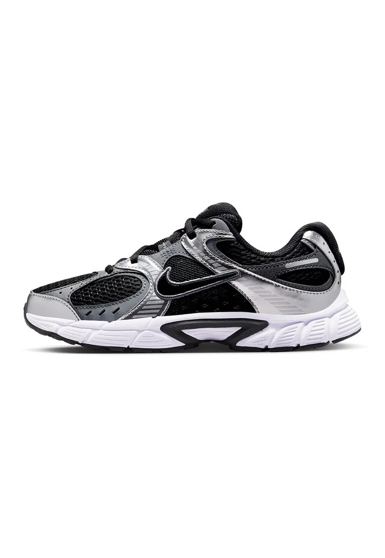Pantofi sport V5 RNR din plasa, Alb/Negru/Gri